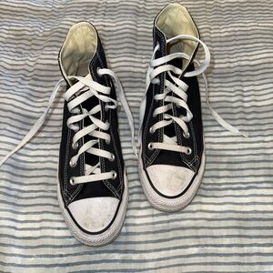 Converse Black and White Chuck Taylor Sneakers